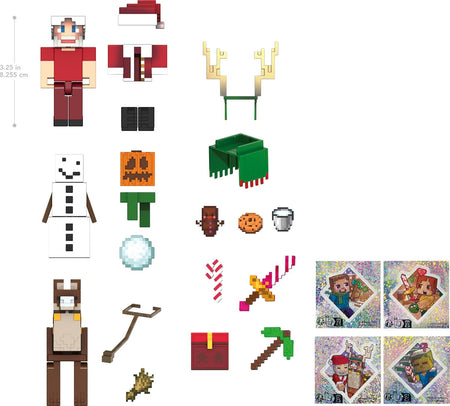 Minecraft: Advent Calendar - 24 Surprises Toys & Games Mattel