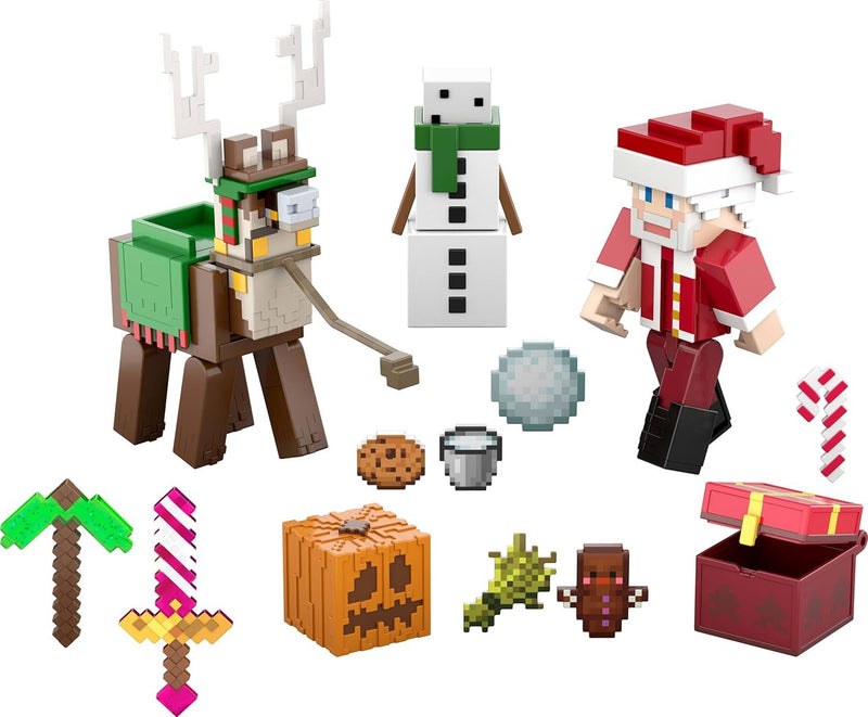 Minecraft: Advent Calendar - 24 Surprises Toys & Games Mattel