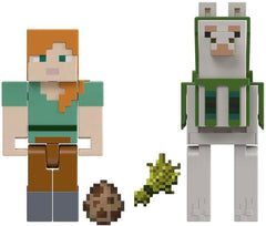 Minecraft: Alex And Llama - 3.25" Figure Toys & Games Mattel