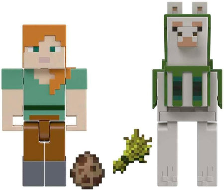 Minecraft: Alex And Llama - 3.25" Figure Toys & Games Mattel