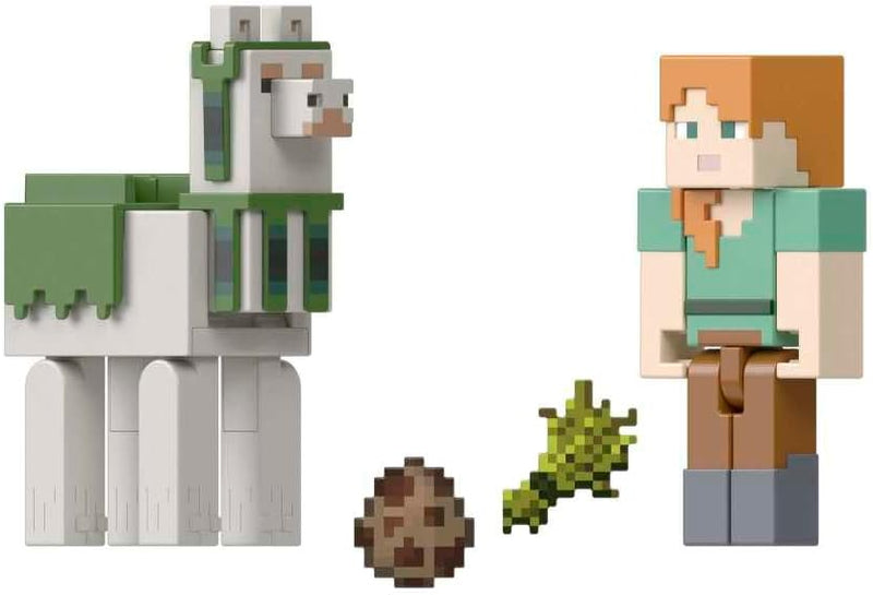 Minecraft: Alex And Llama - 3.25" Figure Toys & Games Mattel