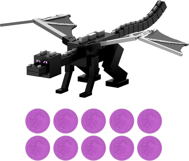 Minecraft: Dragon's Breath Attack Ender Dragon Toys & Games Mattel