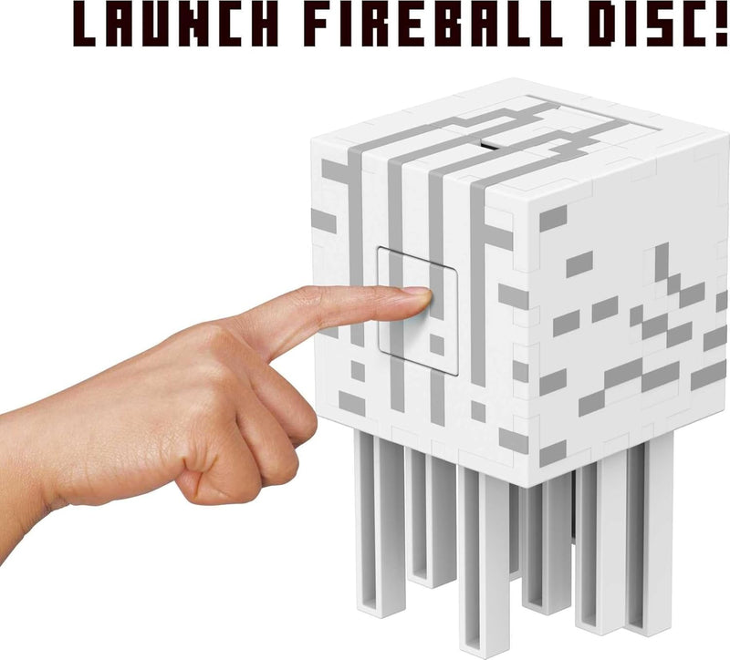 Minecraft Toys: Fireball Ghast - 10 Shooting Discs Toys & Games Mattel