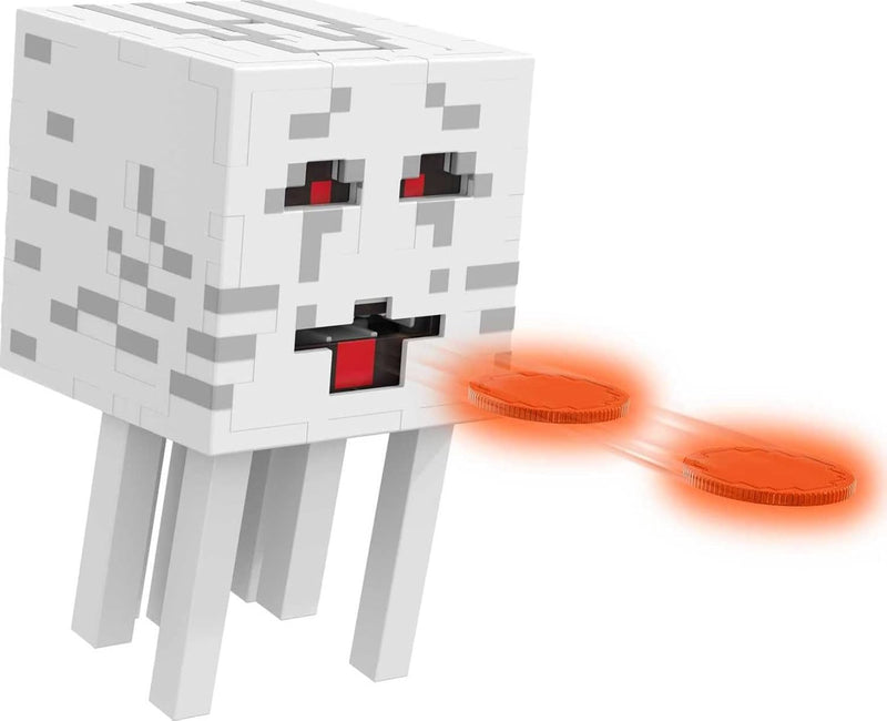 Minecraft Toys: Fireball Ghast - 10 Shooting Discs Toys & Games Mattel