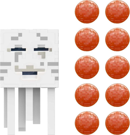 Minecraft Toys: Fireball Ghast - 10 Shooting Discs Toys & Games Mattel