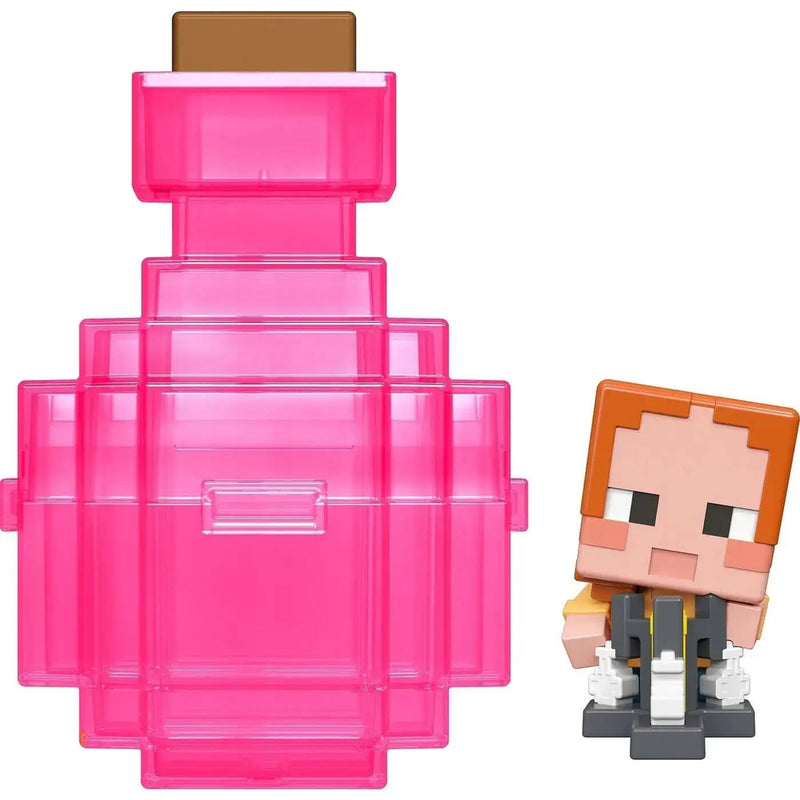 Minecraft: Mini Mode Potion Brewing Mob Reveal - Alchemist Ari Mini Figure Toys & Games Mattel
