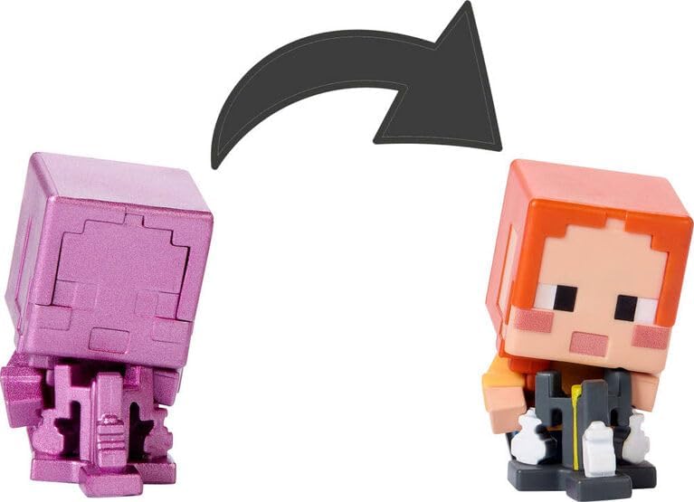 Minecraft: Mini Mode Potion Brewing Mob Reveal - Alchemist Ari Mini Figure Toys & Games Mattel