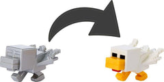 Minecraft: Mini Mode Potion Brewing Mob Reveal (Swift Chicken Mini Figure) Toys & Games Mattel