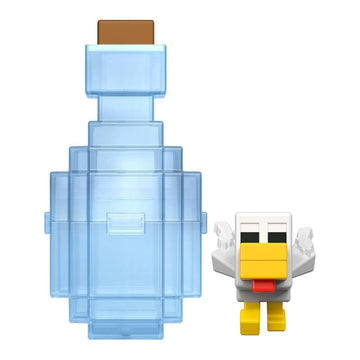 Minecraft: Mini Mode Potion Brewing Mob Reveal (Swift Chicken Mini Figure) Toys & Games Mattel