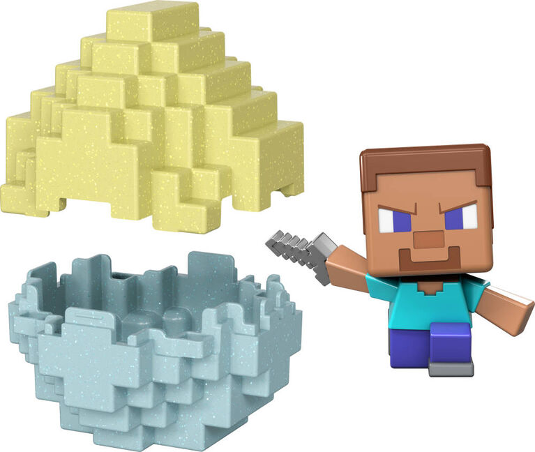 Minecraft Movie: Mini Mode Spawn Eggs - Steve Toys & Games Mattel