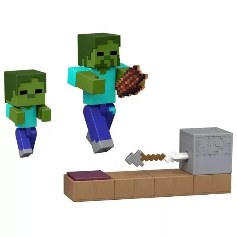 Minecraft: Redstone Charged Zombie Arrow Trap Set Toys & Games Mattel