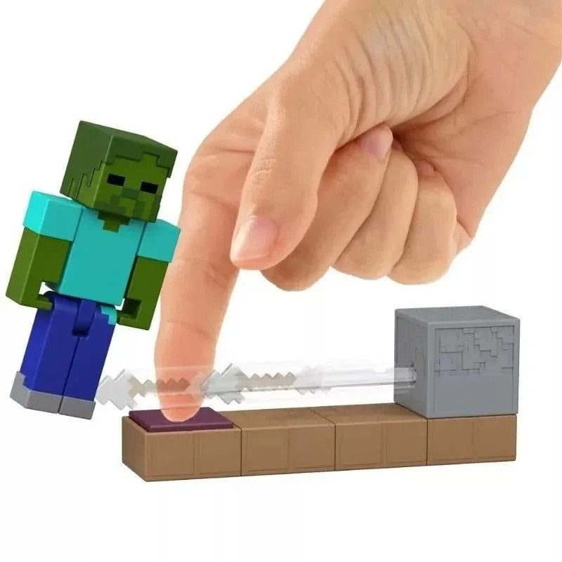 Minecraft: Redstone Charged Zombie Arrow Trap Set Toys & Games Mattel