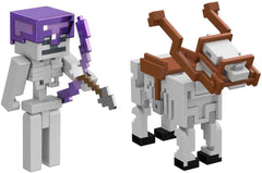 Minecraft: Skeleton And Trap Horse - 3.25" Core Figure Toys & Games Mattel