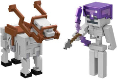 Minecraft: Skeleton And Trap Horse - 3.25" Core Figure Toys & Games Mattel