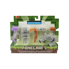 Minecraft: Skeleton And Trap Horse - 3.25" Core Figure Toys & Games Mattel