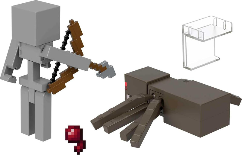 Minecraft: Skeleton Spider Jockey - 3.25" Core Figure Toys & Games Mattel
