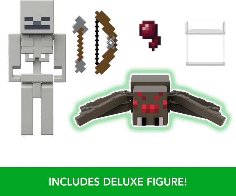 Minecraft: Skeleton Spider Jockey - 3.25" Core Figure Toys & Games Mattel