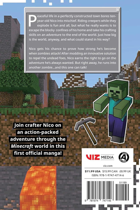Minecraft: The Manga - Volume 1 Manga Viz Media