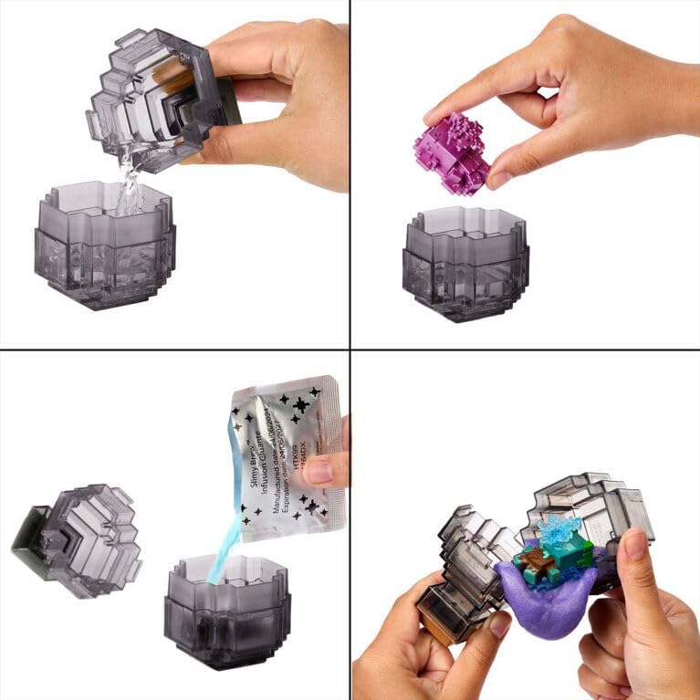 Minecraft: Mini Mode Potion Brewing Mob Reveal - Beached Drowned Mini Figure Toys & Games Mattel