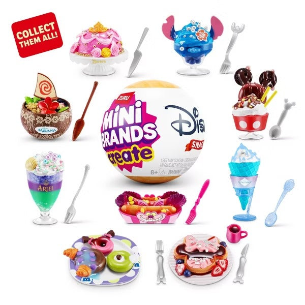 Mini Brands: Disney Snacks Collection - Series 1 Toys & Games Zuru