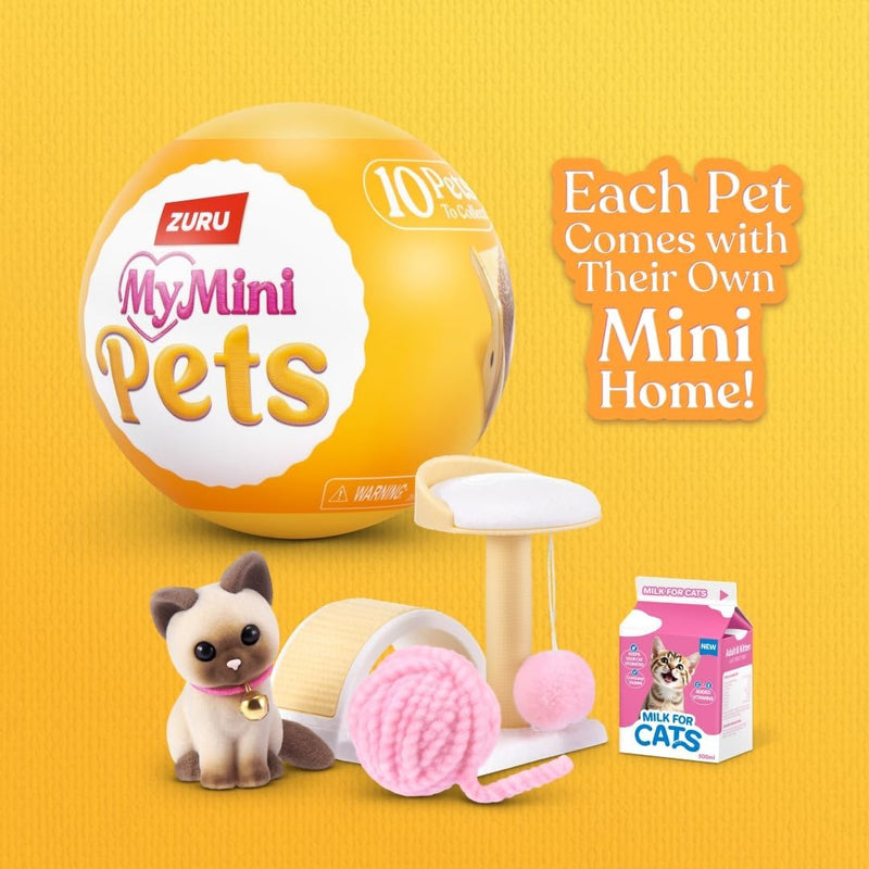 Mini Brands: My Mini Pets Collection - Series 1 Toys & Games Zuru