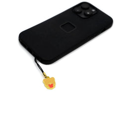 Milk Mocha Bear: Heart Mocha Mini Enamel Charm Accessories Milk Mocha Bear