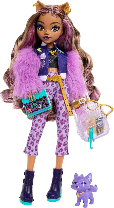 Monster High: Clawdeen Wolf Doll Toys & Games Mattel