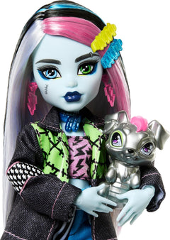 Monster High: Frankie Stein Doll Includes Pet Dog Watzie Toys & Games Mattel