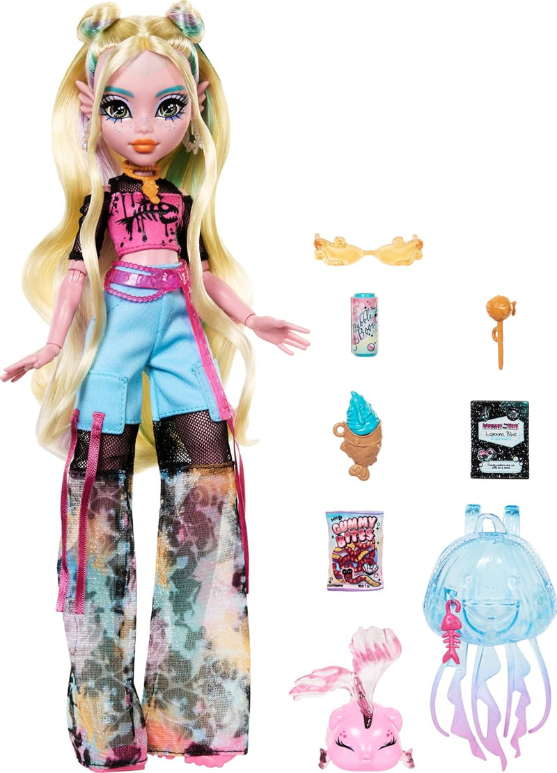 Monster High: Lagoona Blue Doll Toys & Games Mattel