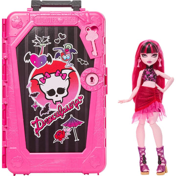 Monster High: Skulltimate Secrets Draculaura - Gore-Geous Oasis Set Toys & Games Mattel