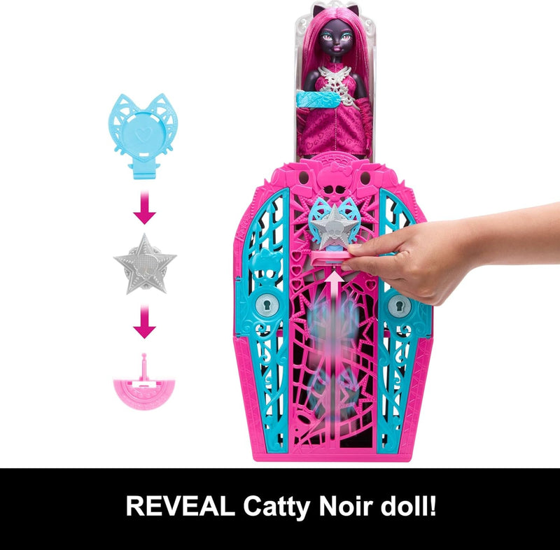 Monster High Skulltimate Secrets: Hauntlywood Mysteries - Catty Noir Doll Toys & Games Mattel
