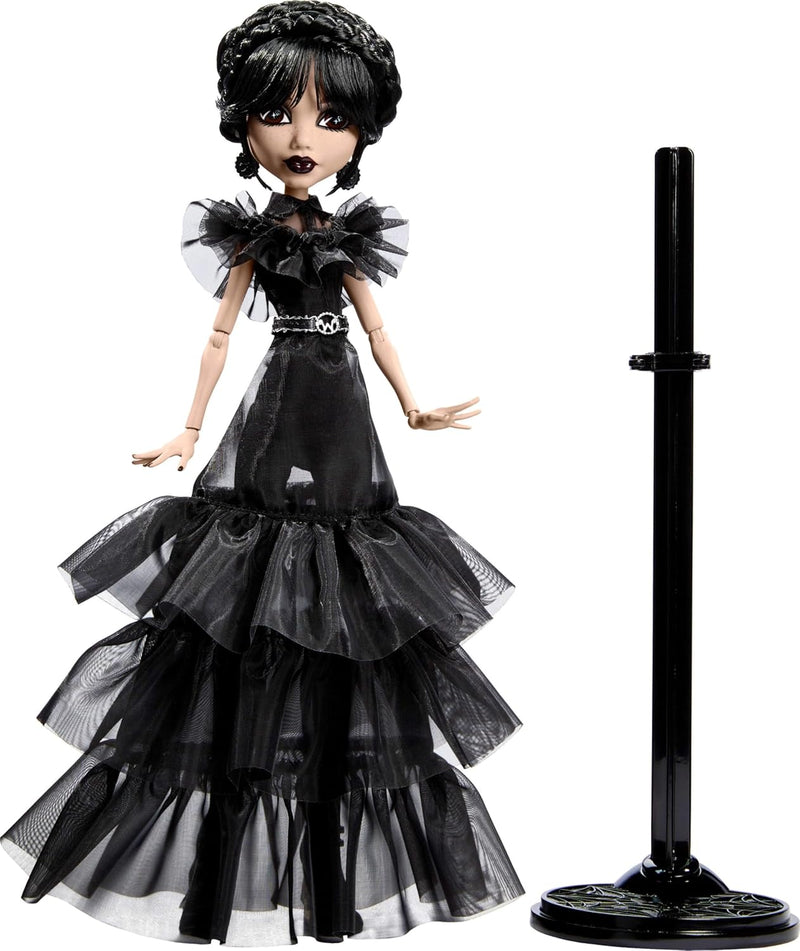 Monster High: Wednesday Addams Doll Rave N Wednesday Toys & Games Mattel