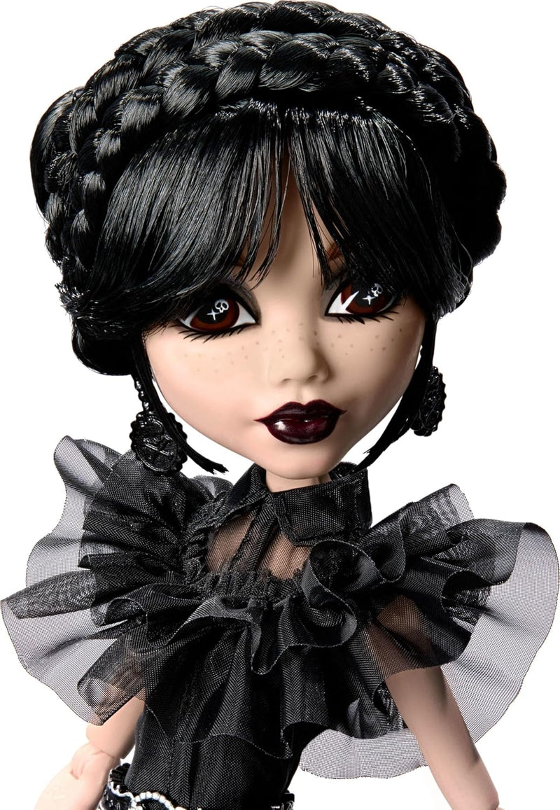Monster High: Wednesday Addams Doll Rave N Wednesday Toys & Games Mattel