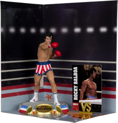 Movie Maniacs: Rocky 4 Rocky Balboa Posed - 6" Figure Toys & Games McFarlane Toys