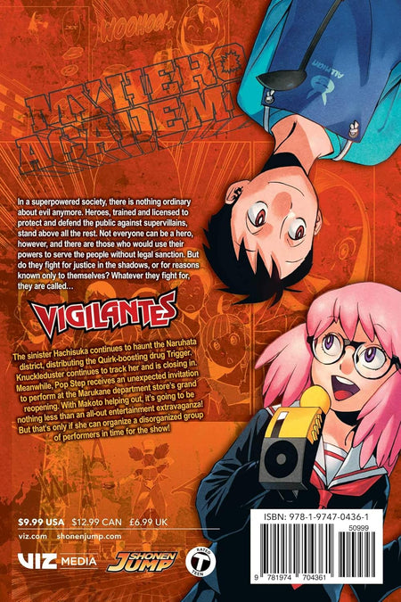 My Hero Academia Vigilantes: Volume 4 Manga Viz Media
