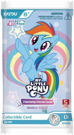 Kayou: My Little Pony - Friendship Eternal Rainbow Edition Series 1 Collectible Card Booster Box -20 Packs Trading Cards Kayou