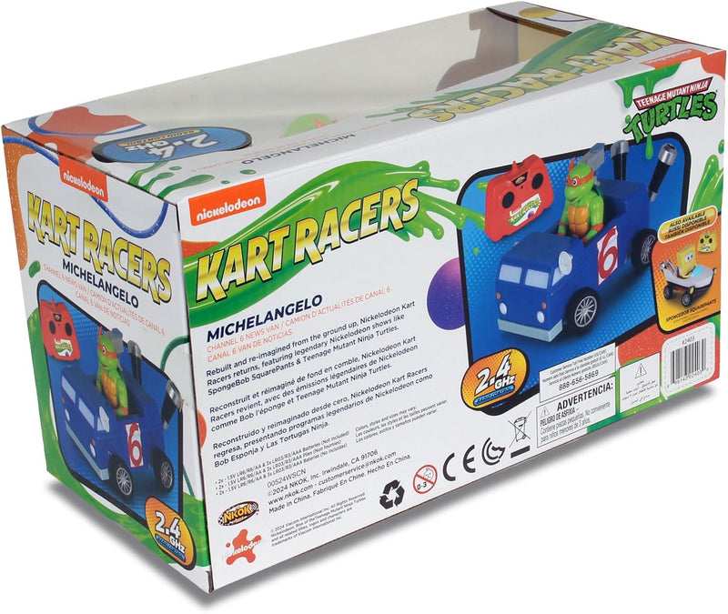 Teenage Mutant Ninja Turtles: Michaelangelo Channel Six Remote-Controlled Car Toys & Games NKOK