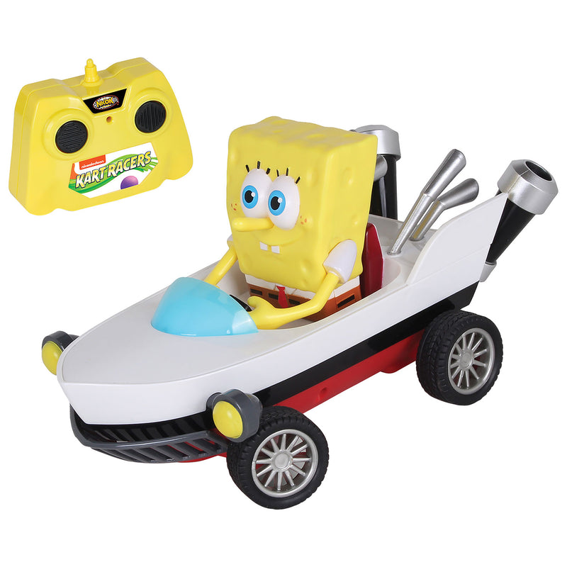 SpongeBob SquarePants: SpongeBob Boat Remote-Controlled Car Toys & Games NKOK