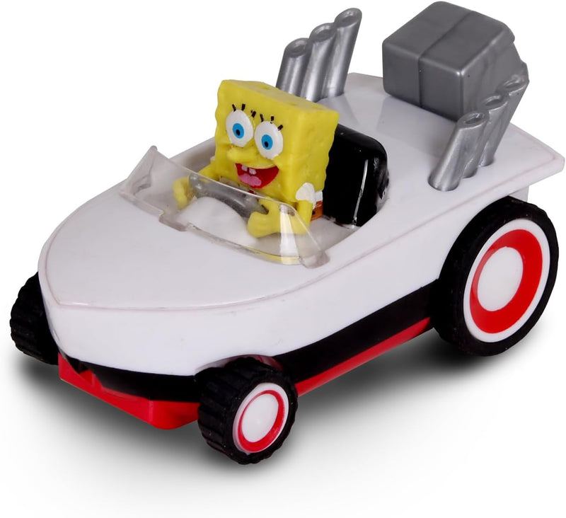 SpongeBob SquarePants: SpongeBob Pull Back Hot Rod Boat Toys & Games NKOK