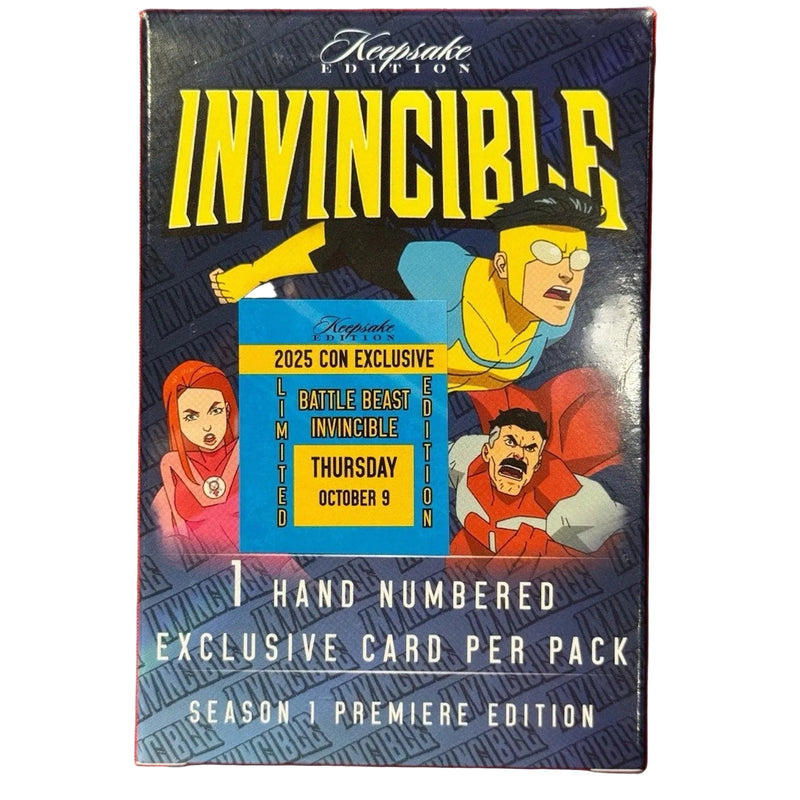 NYCC 2025: Invincible Keepsake (Season 1 Premiere Edition Thursday Exclusive) - Battle Beast Invincible Memorabilia Keepsake