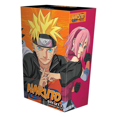 Naruto Box Set 3: Volumes 49 - 72 Manga Viz Media