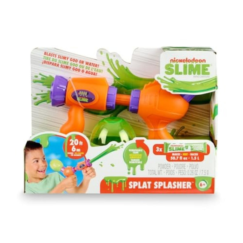 Nickelodeon: Slime Splat Splasher - 3 Slime Packets Toys & Games Nickelodeon