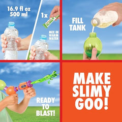 Nickelodeon: Slime Splat Splasher - 3 Slime Packets Toys & Games Nickelodeon