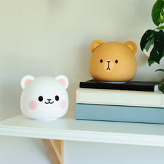 Milk Mocha Bear: Mocha Squishy Night Light Home Decor Milk Mocha Bear