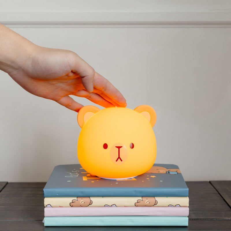 Milk Mocha Bear: Mocha Squishy Night Light Home Decor Milk Mocha Bear