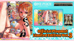 One Piece TCG: Official Limited Edition Nami Playmat w/ 'God' Usopp Promo Card Card Game Bandai Namco