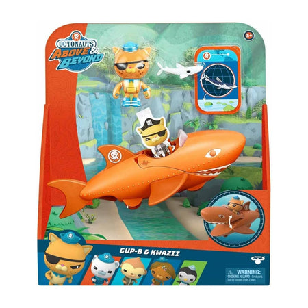 Octonauts Above and Beyond: Gup-B and Kwazii - Adventure Pack Toys & Games Moose Toys