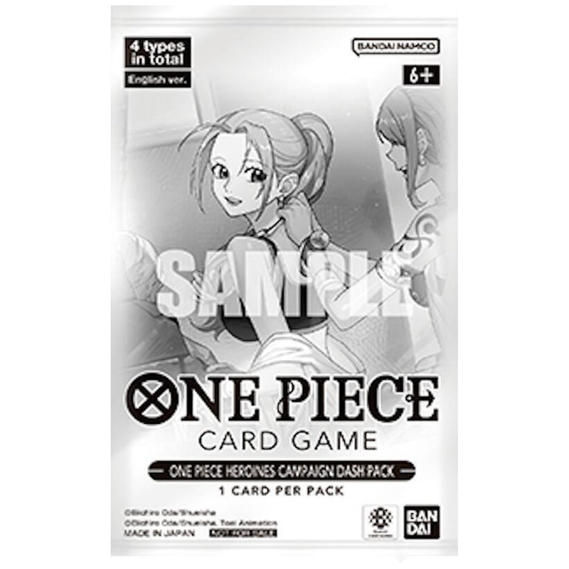 One Piece TCG: Heroines Campaign Dash Pack Card Game Bandai Namco