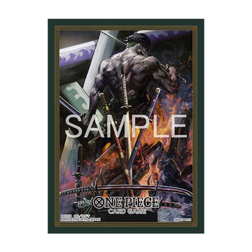 One Piece TCG: Official Sleeves Vol.14 - Roronoa Zoro (70 CT) Card Game Accessories Bandai Namco