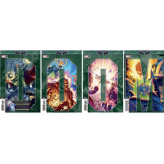 One World Under Doom: #1 2 3 4 Complete Connecting Covers Set Comics Marvel Comics